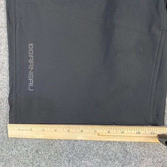 Garneau MTB Shorts XL Black Polyester Blend NEW - Picture 4 of 9